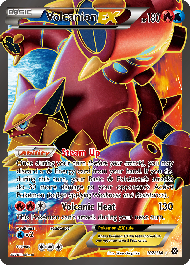 Volcanion-EX [XY11-107]