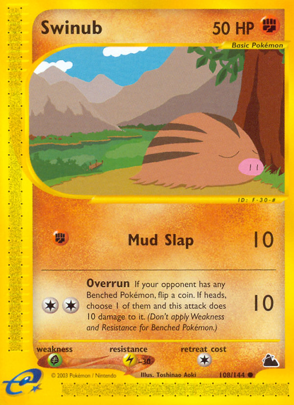 Swinub [ECARD3-108]