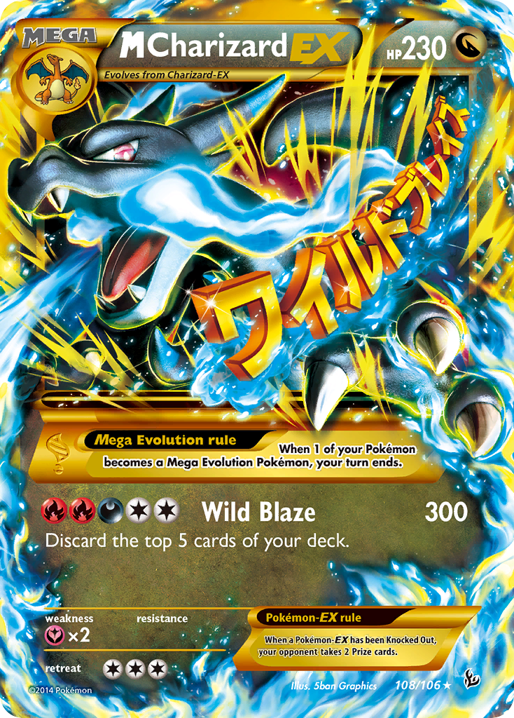 M Charizard-EX [XY2-108]