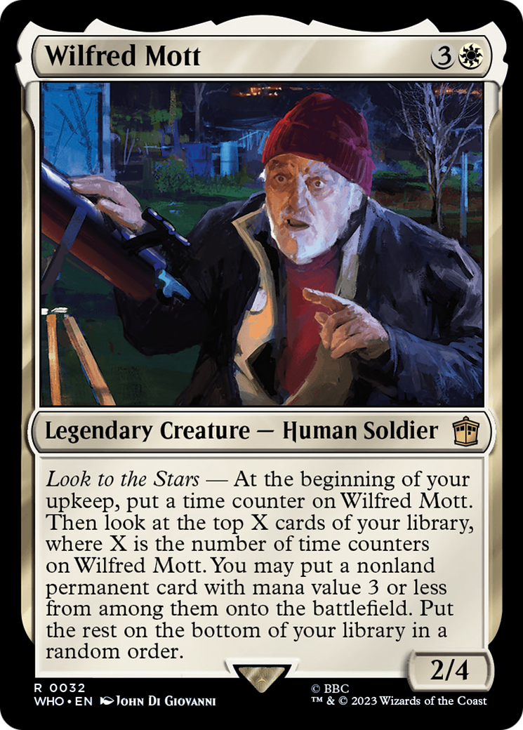 Wilfred Mott [WHO-32]