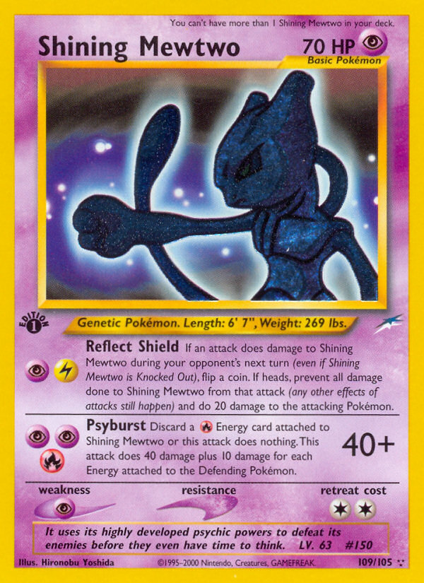 Shining Mewtwo [NEO4-109]