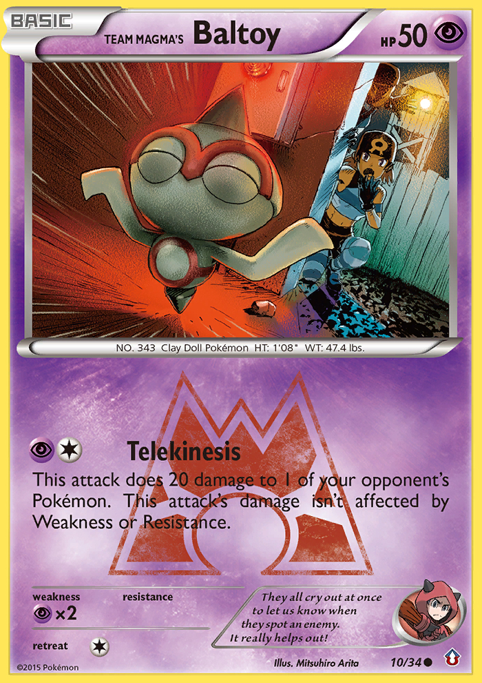 Team Magma's Baltoy [DC1-10]