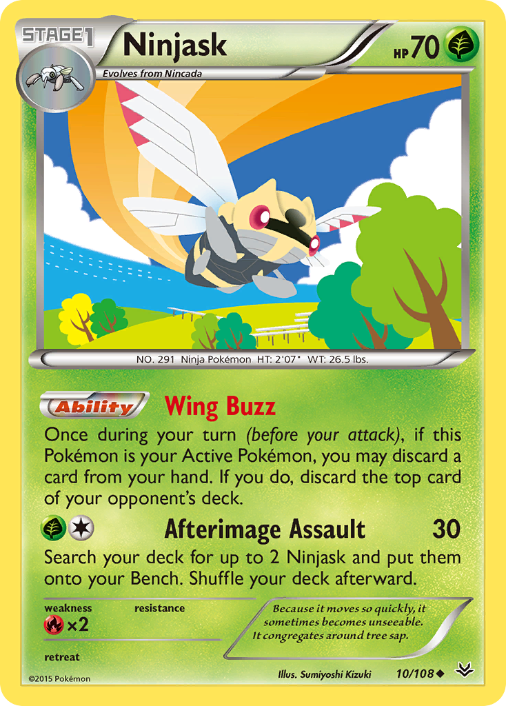 Ninjask [XY6-10]