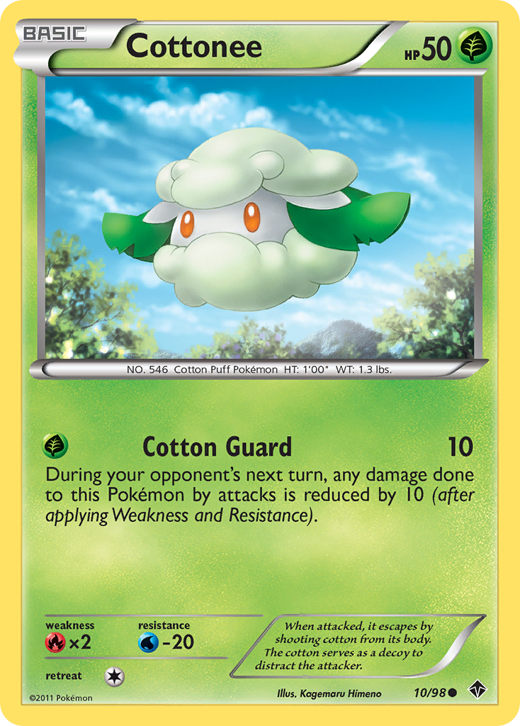 Cottonee [BW2-10]