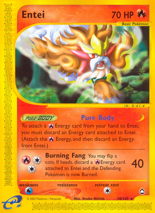 Entei [ECARD2-10]