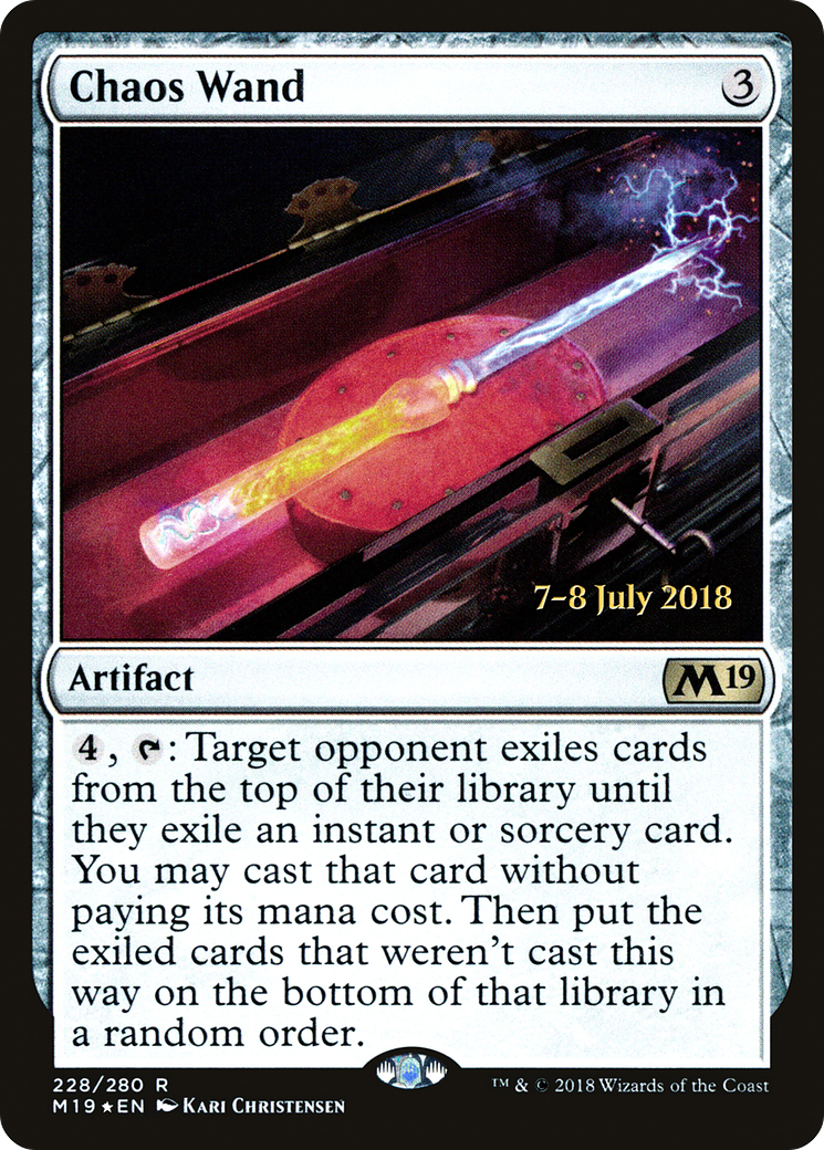 Chaos Wand - Prerelease Promo [PM19-228s]