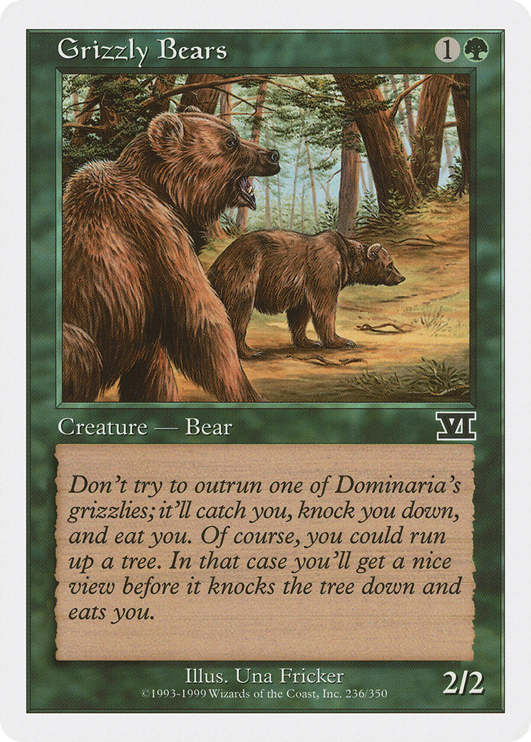 Grizzly Bears [6ED-236]