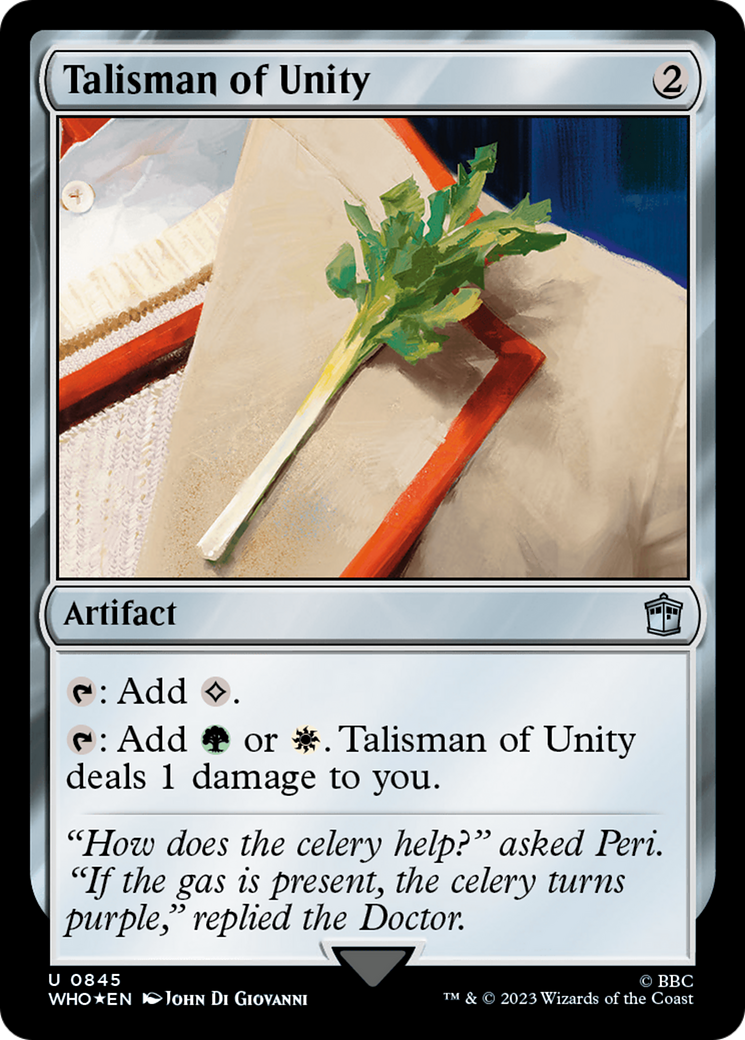 Talisman of Unity - Surge Foil [WHO-845]