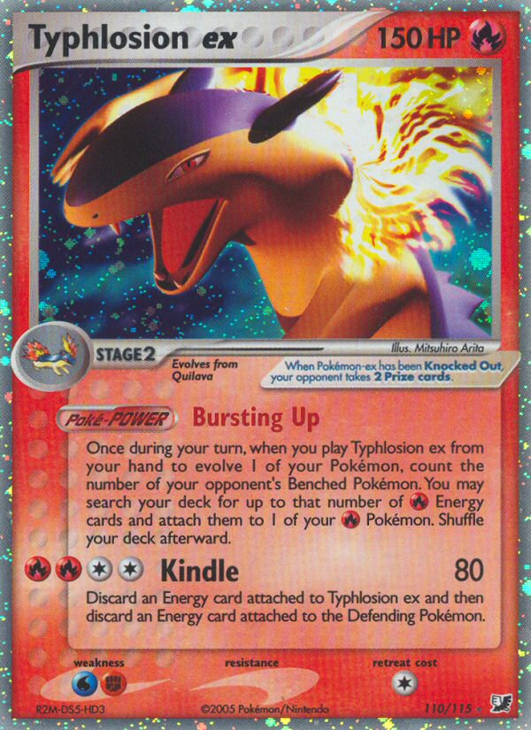 Typhlosion ex [EX10-110]