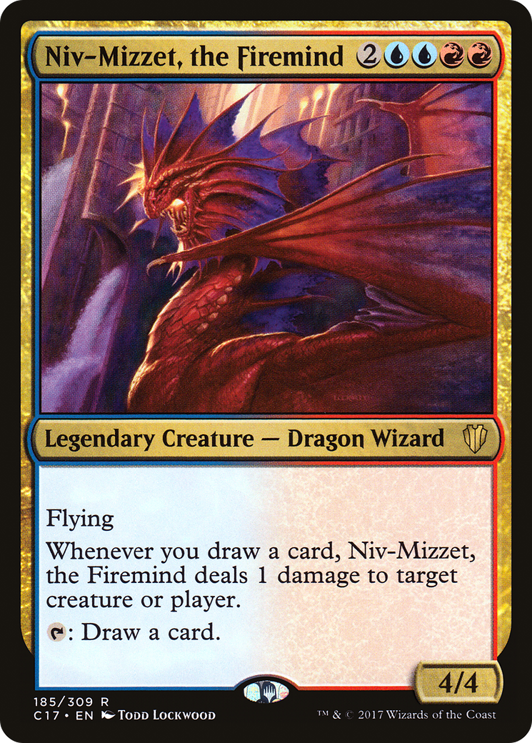 Niv-Mizzet, the Firemind [C17-185]