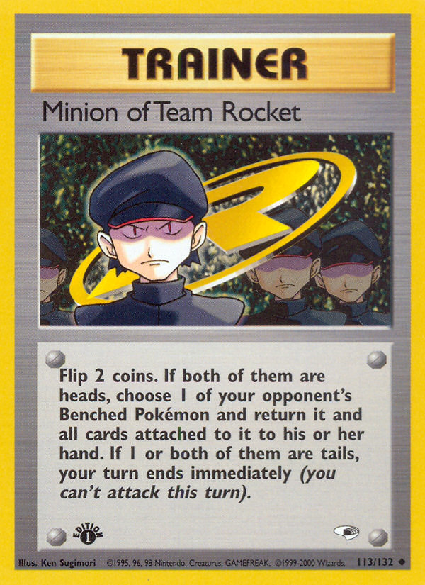 Minion of Team Rocket [GYM1-113]