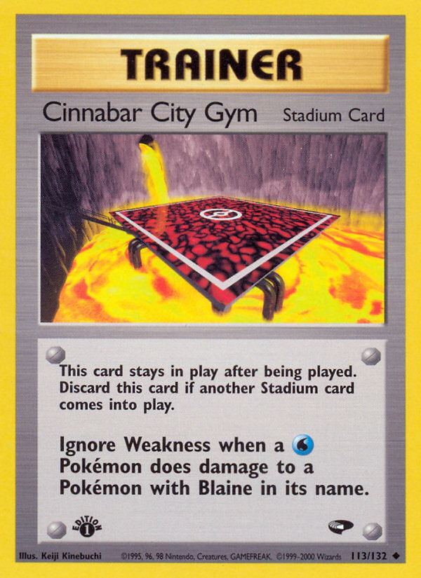 Cinnabar City Gym [GYM2-113]