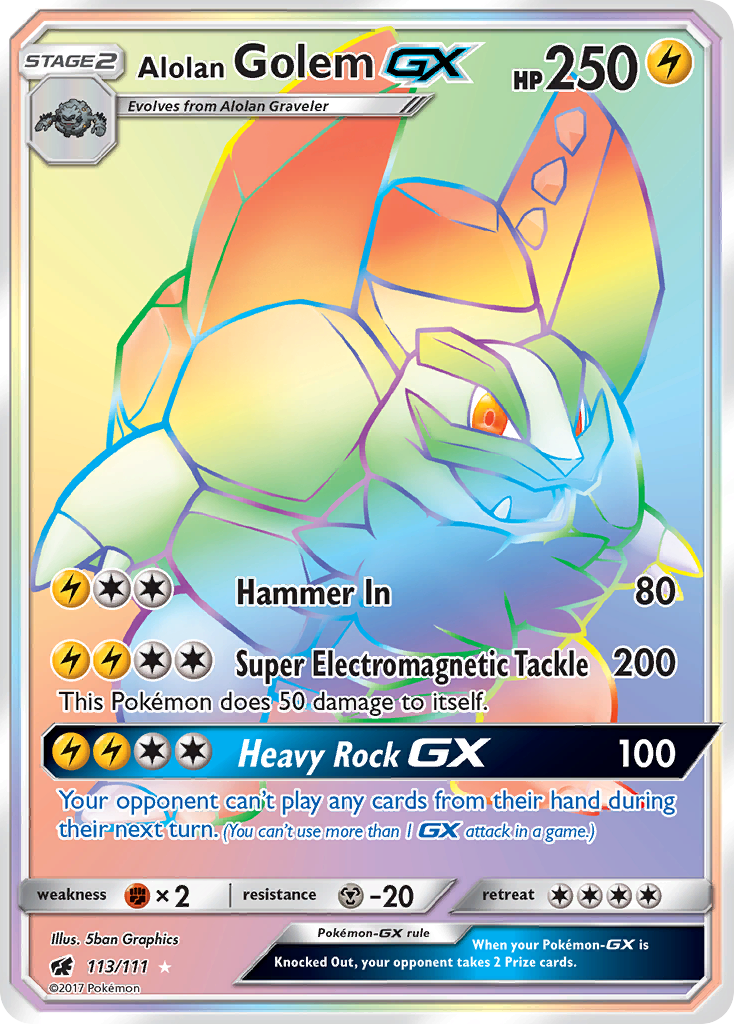 Alolan Golem-GX [SM4-113]