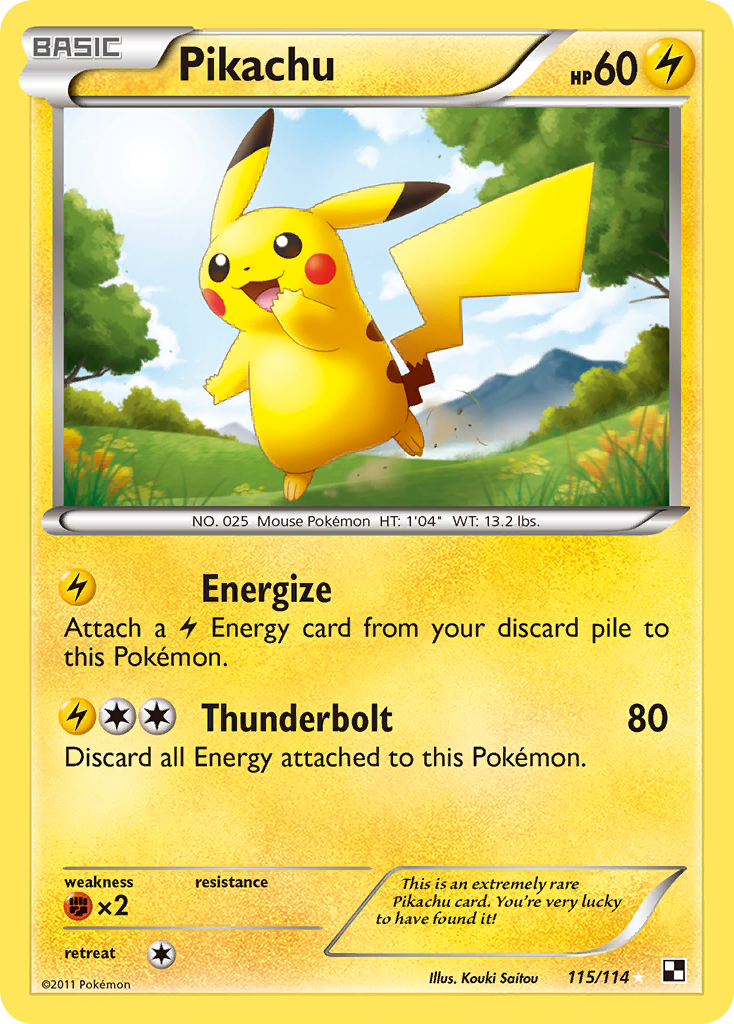 Pikachu [BW1-115]