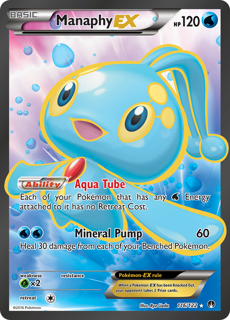 Manaphy-EX [XY9-116]