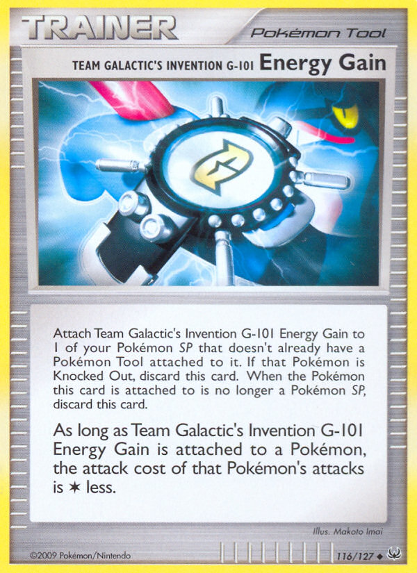 Team Galactic's Invention G-101 Energy Gain [PL1-116]