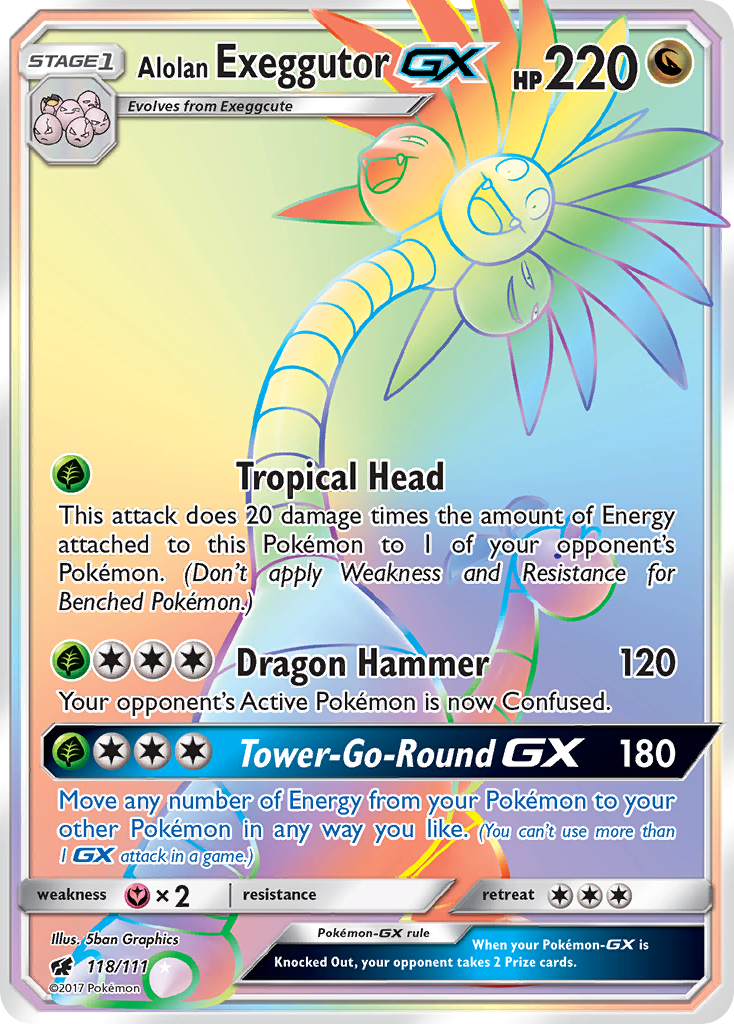 Alolan Exeggutor-GX [SM4-118]