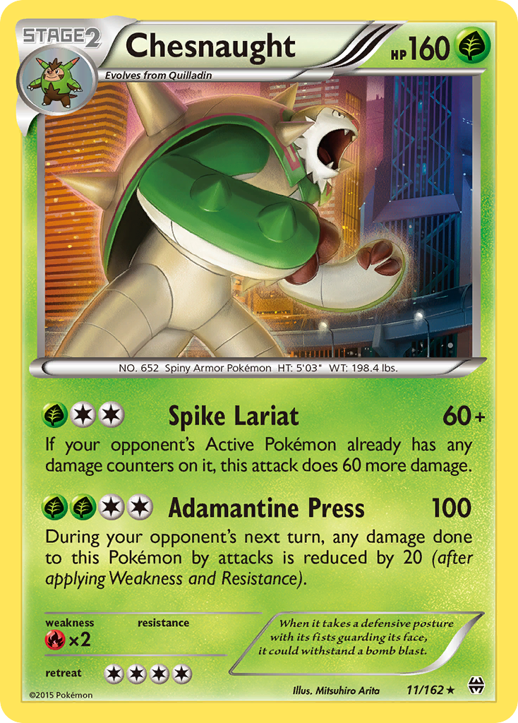 Chesnaught [XY8-11]