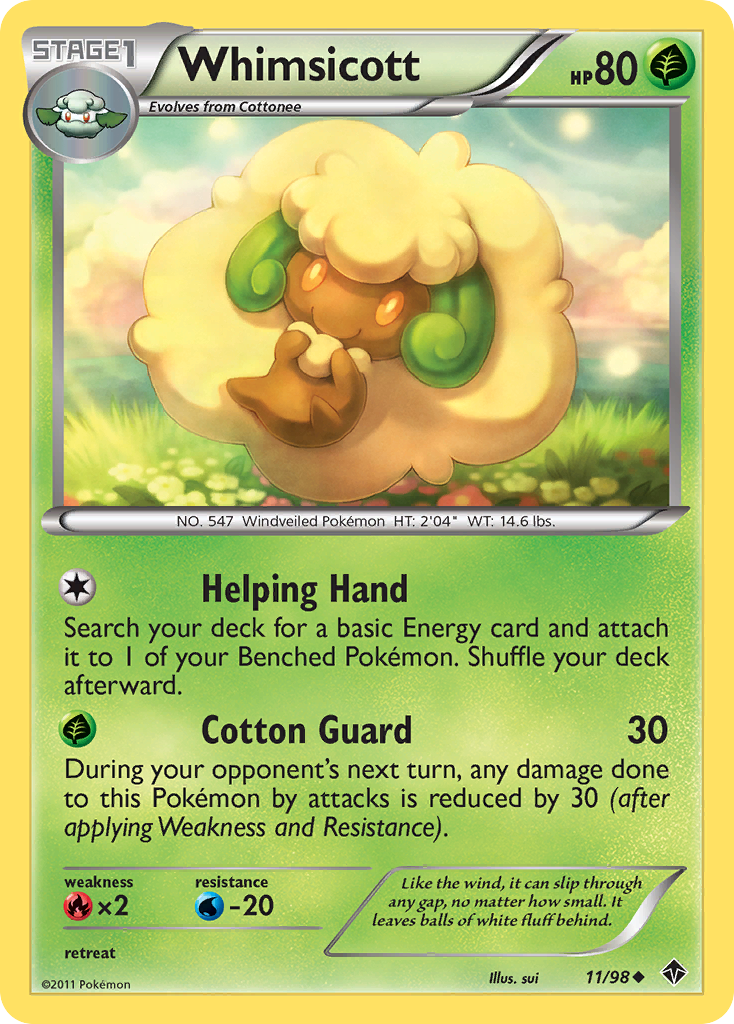 Whimsicott [BW2-11]