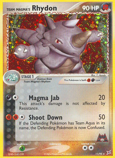 Team Magma's Rhydon [EX4-11]