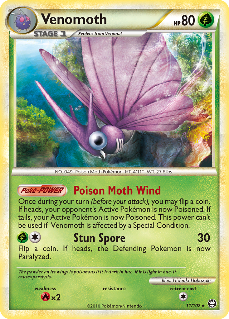 Venomoth [HGSS4-11]