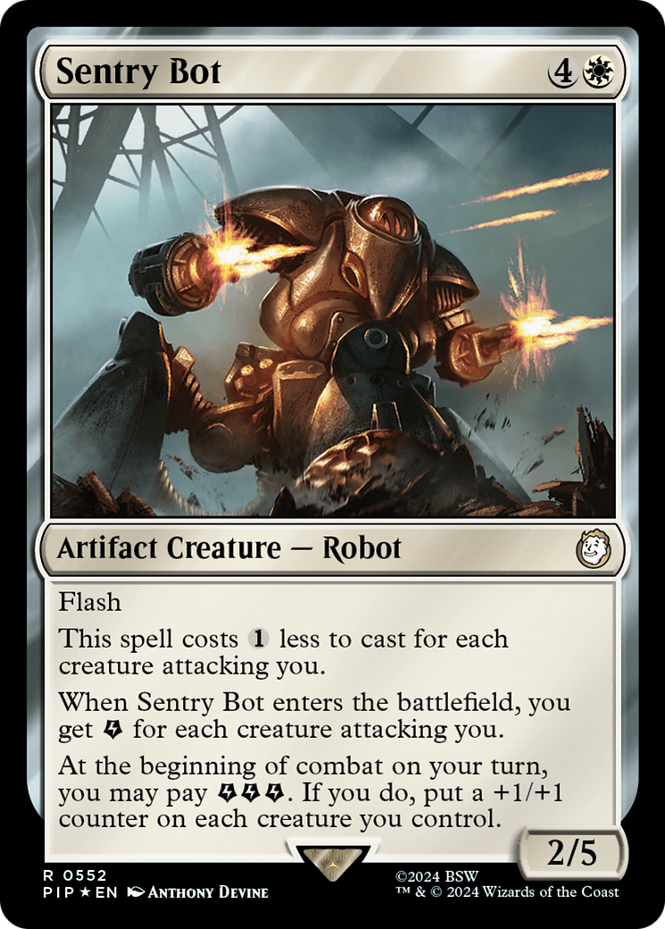 Sentry Bot - Surge Foil [PIP-552]