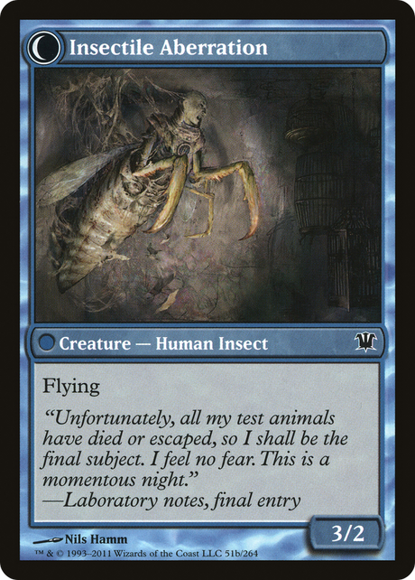 Delver of Secrets // Insectile Aberration [ISD-51]