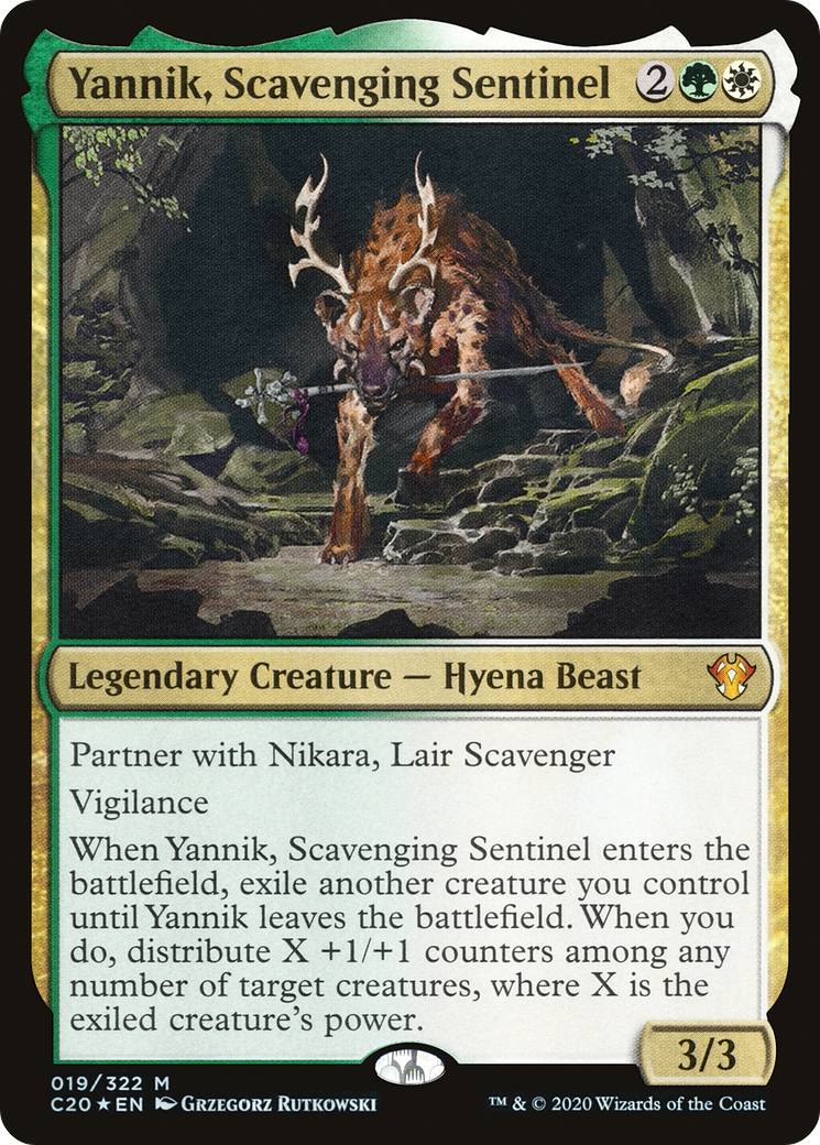 Yannik, Scavenging Sentinel [C20-19]