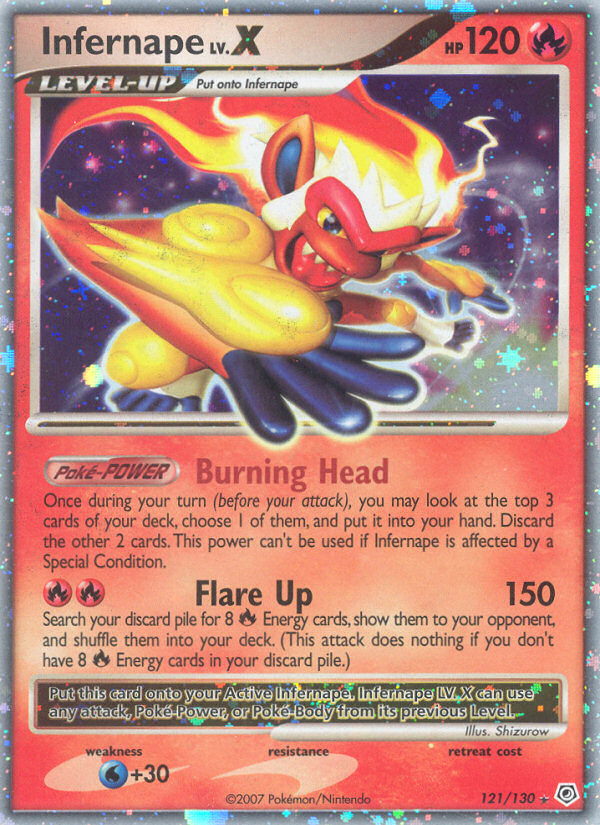 Infernape LV.X [DP1-121]