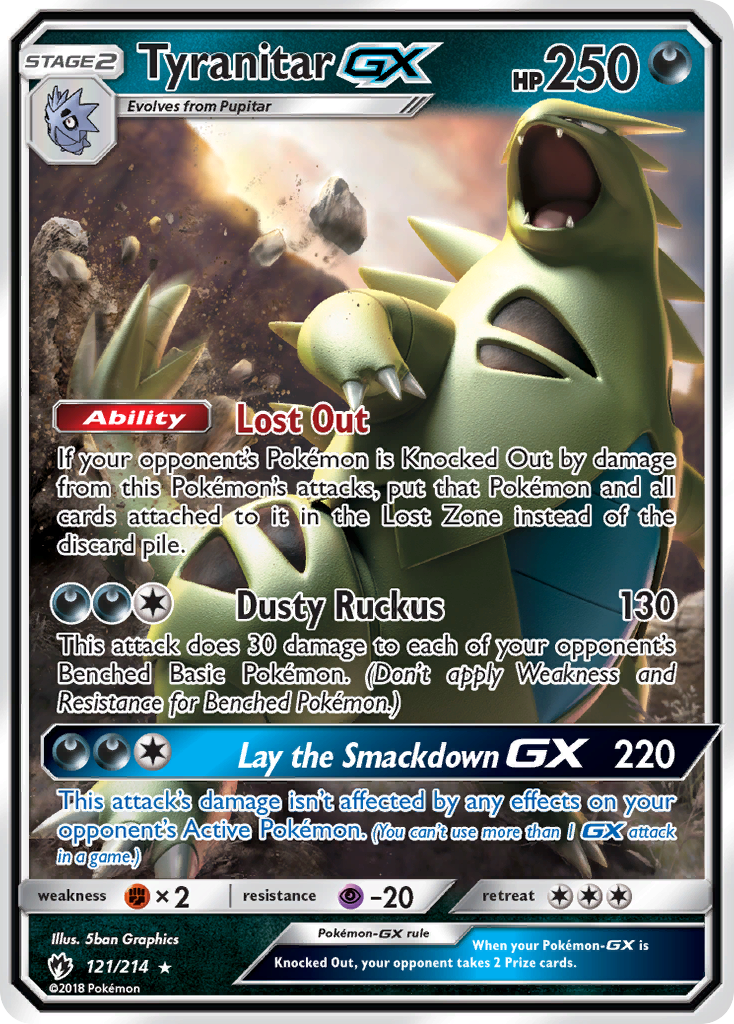 Tyranitar-GX [SM8-121]