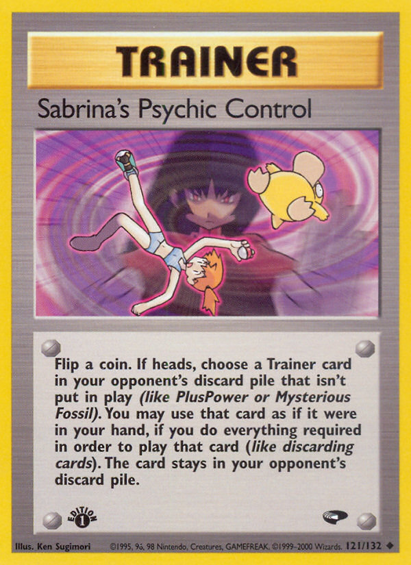 Sabrina's Psychic Control [GYM2-121]