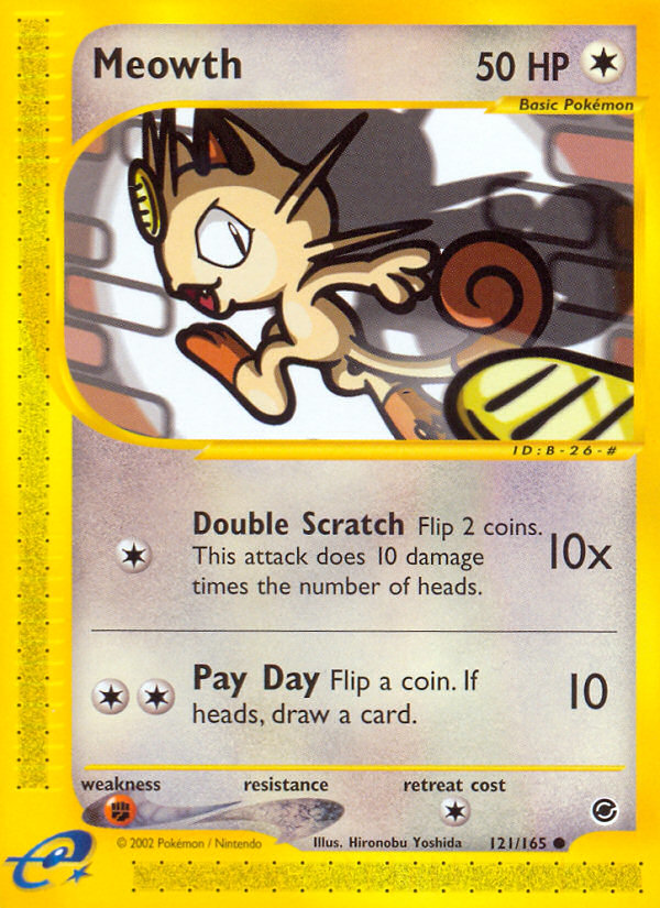 Meowth [ECARD1-121]