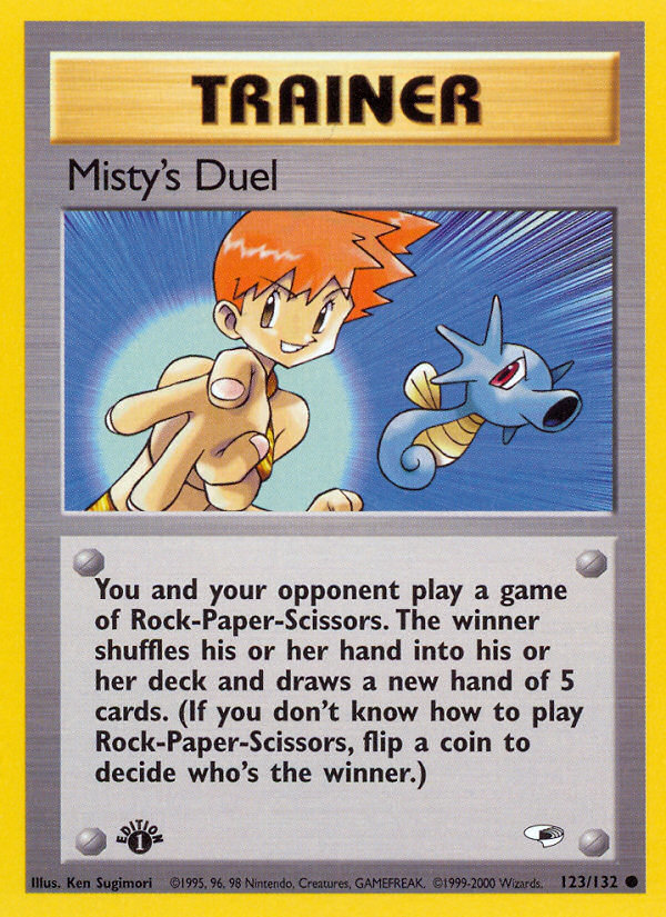 Misty's Duel [GYM1-123]