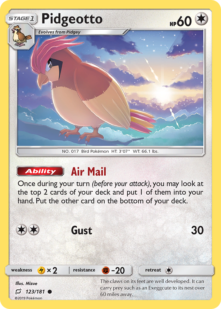 Pidgeotto [SM9-123]