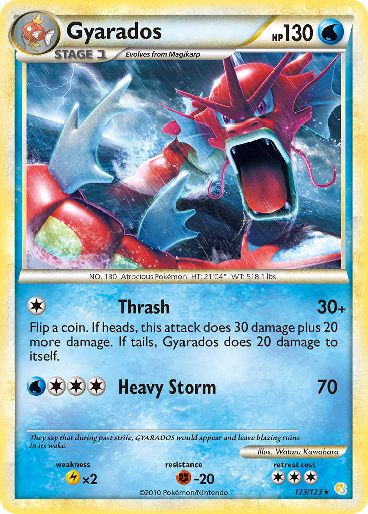 Gyarados [HGSS1-123]