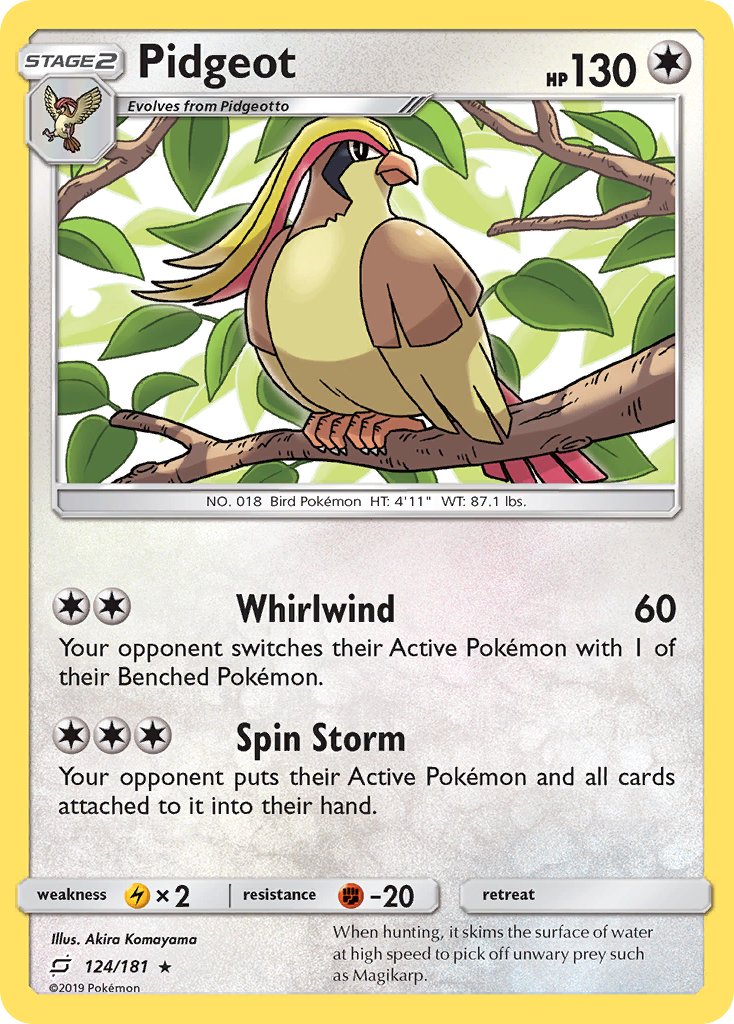 Pidgeot [SM9-124]