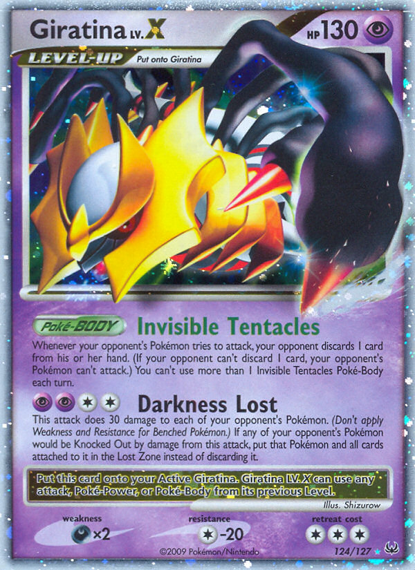 Giratina LV.X [PL1-124]