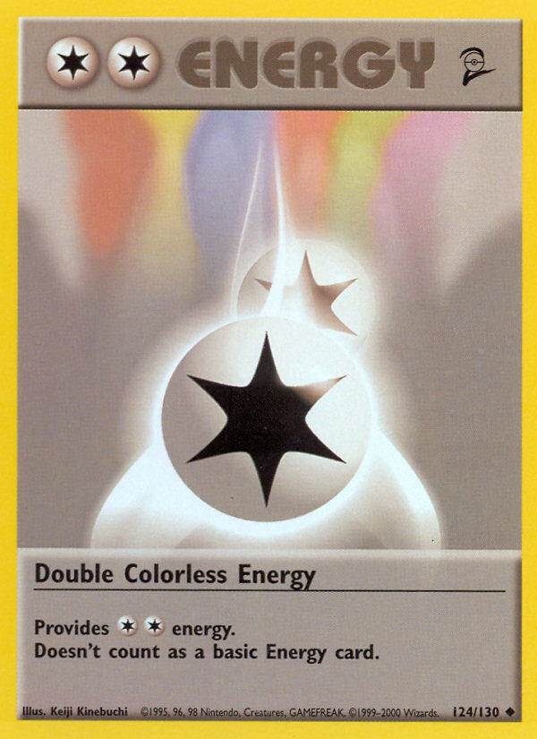 Double Colorless Energy [BASE4-124]