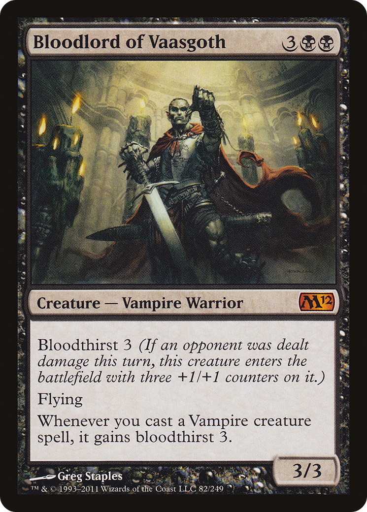 Bloodlord of Vaasgoth [M12-82]