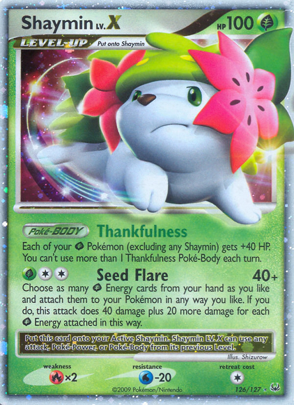 Shaymin LV.X [PL1-126]