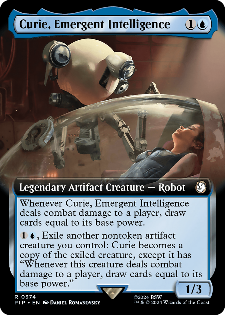 Curie, Emergent Intelligence - Extended Art [PIP-374]