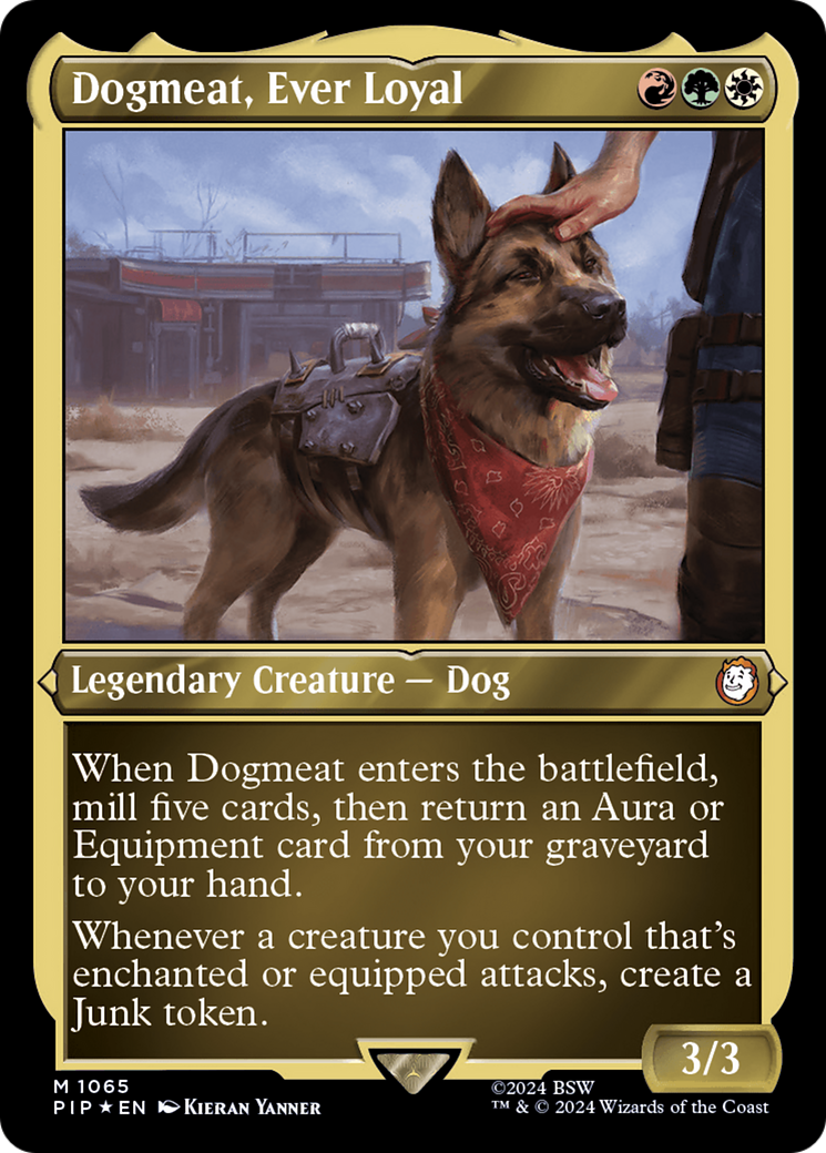 Dogmeat, Ever Loyal - Surge Foil [PIP-1065]