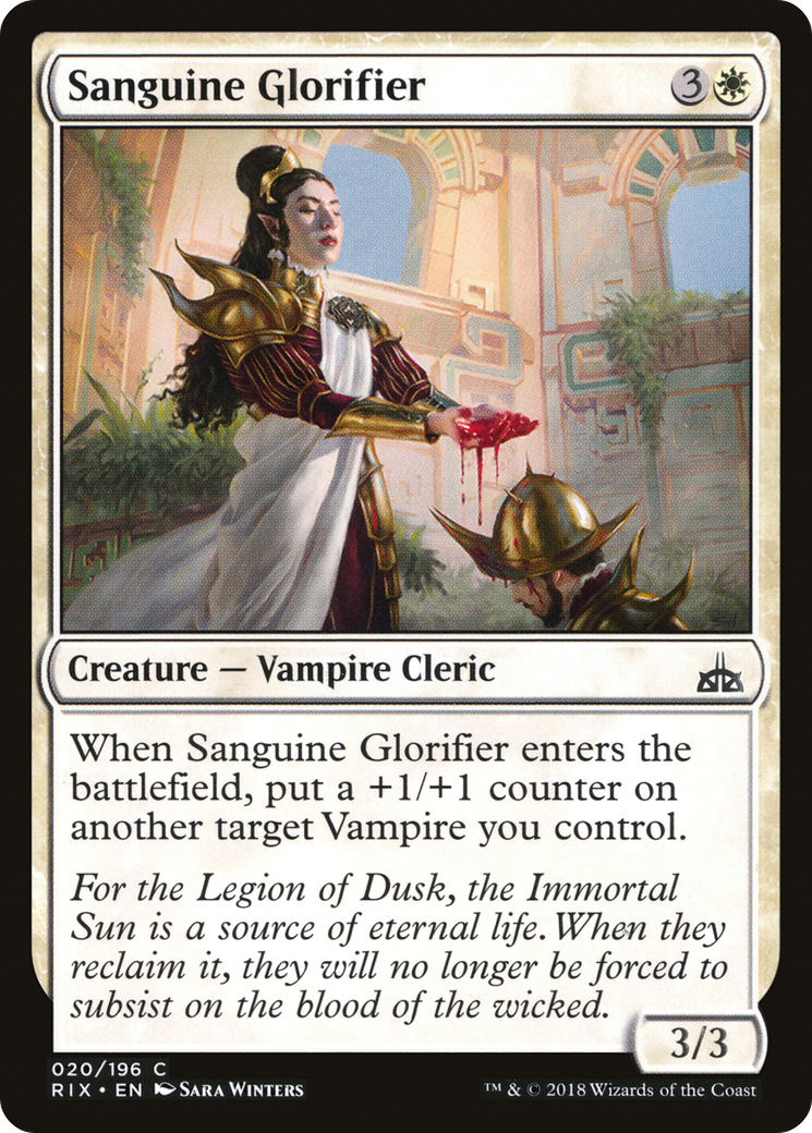 Sanguine Glorifier [RIX-20]