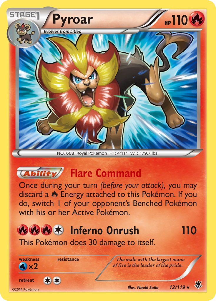 Pyroar [XY4-12]