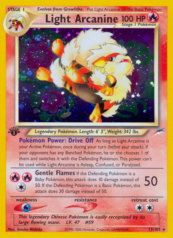 Light Arcanine [NEO4-12]