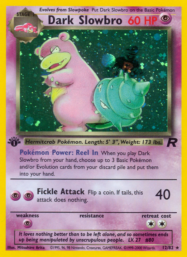 Dark Slowbro [BASE5-12]