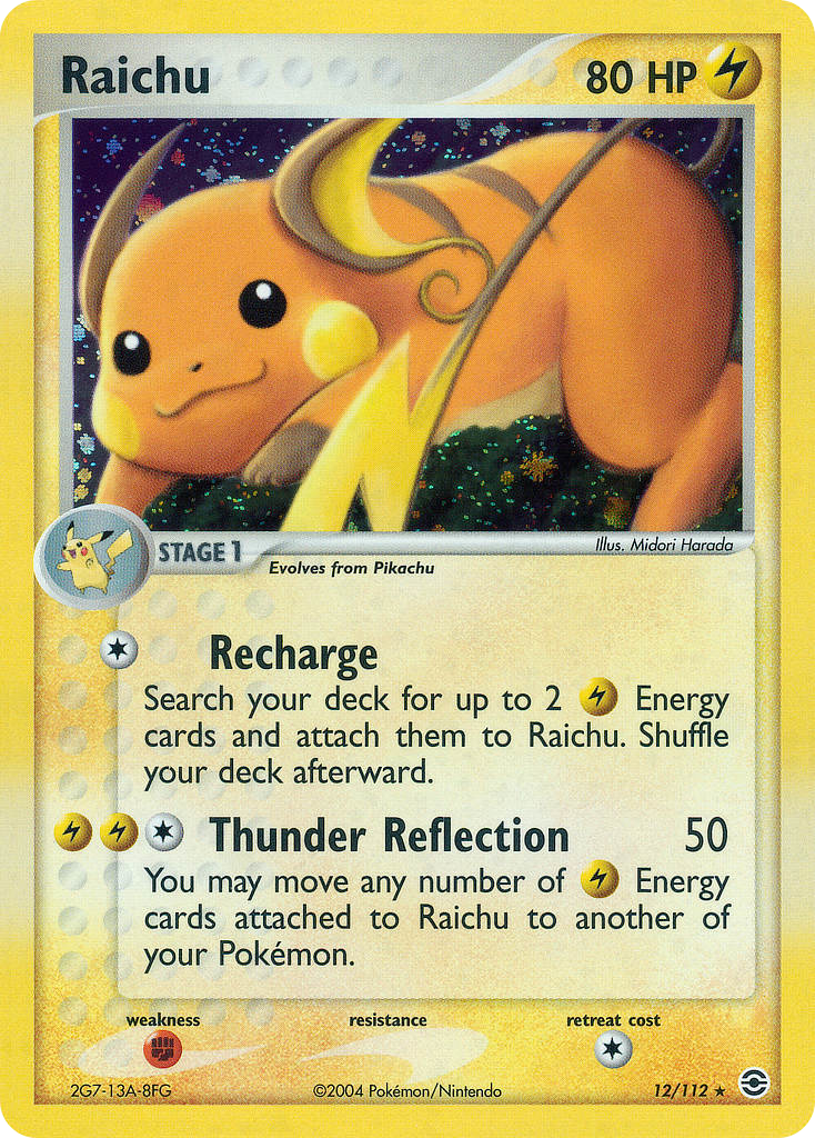 Raichu [EX6-12]