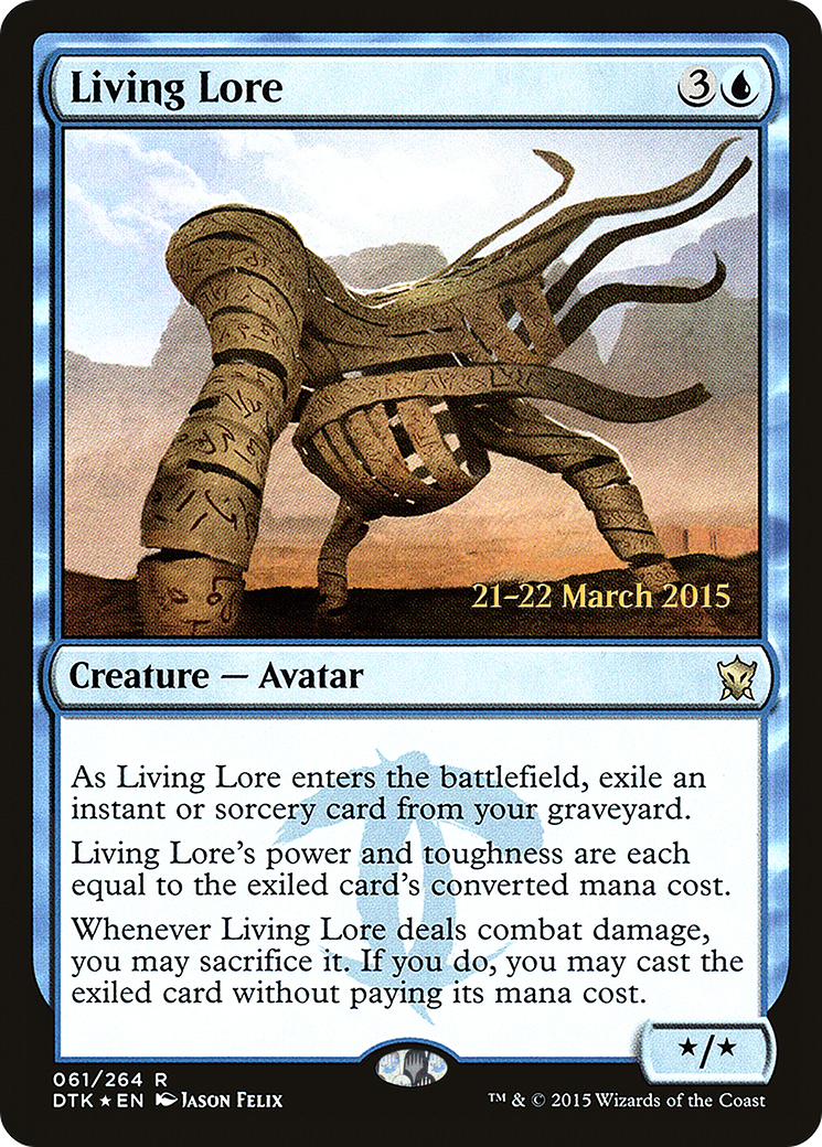 Living Lore - Prerelease Promo [PDTK-61s]