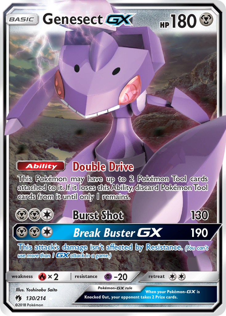 Genesect-GX [SM8-130]