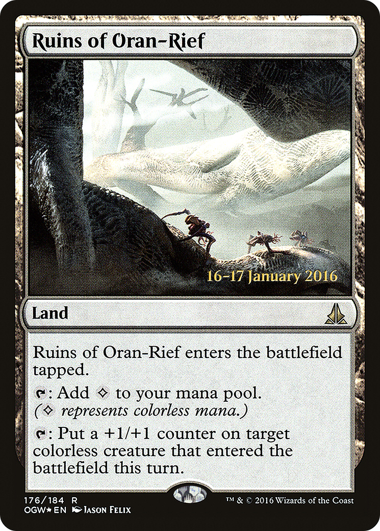 Ruins of Oran-Rief - Prerelease Promo [POGW-176s]